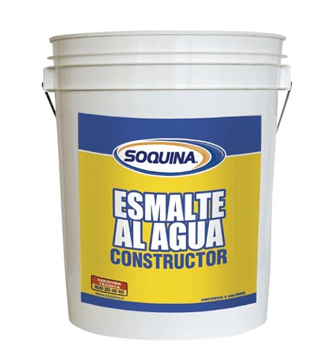 ESMALTE AL AGUA SOQUINA TINETA BLANCO