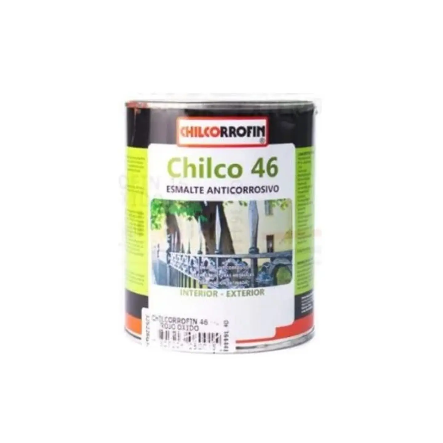 ANTICORROSIVO 46 1/4 ROJO OXIDO CHILCO 1