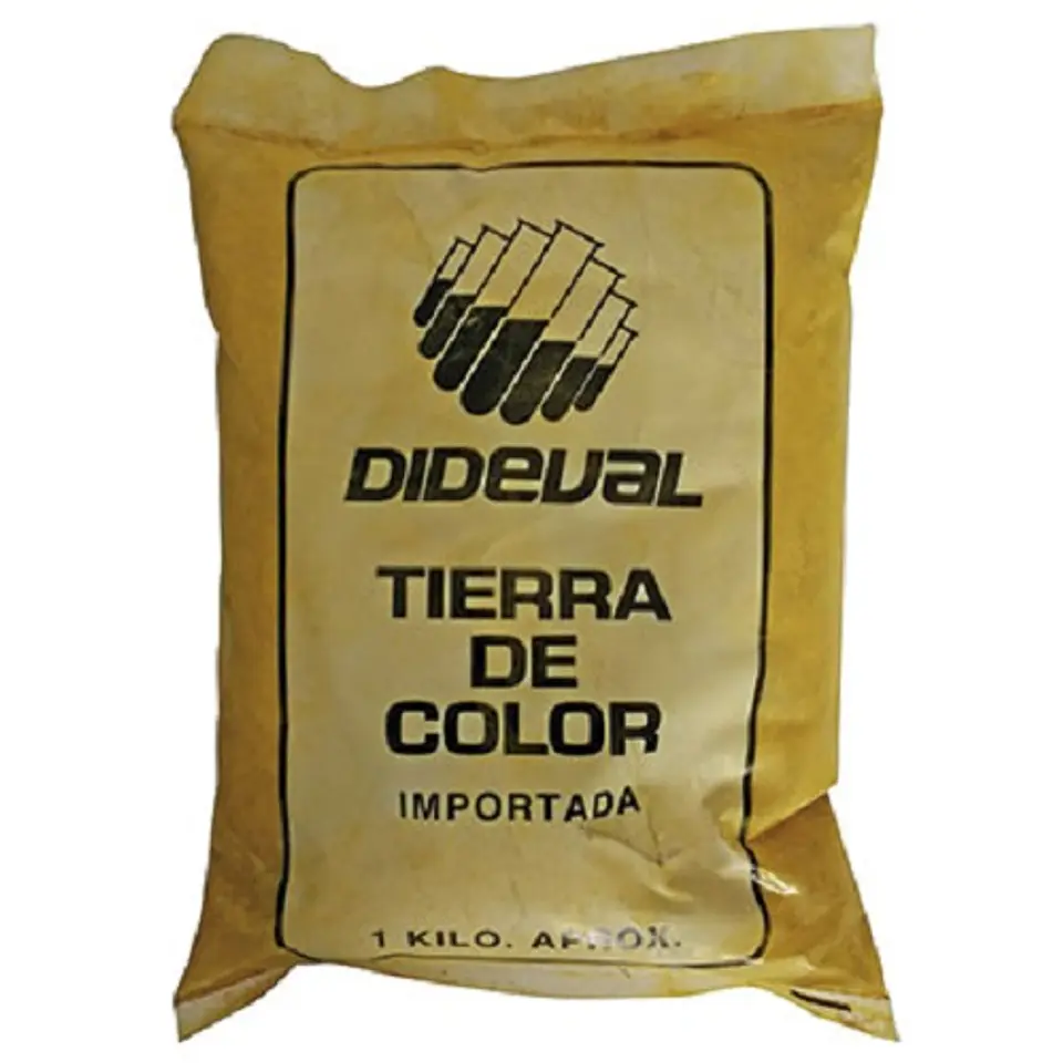 TIERRA DE COLOR AMARILLA 0.5KG 1