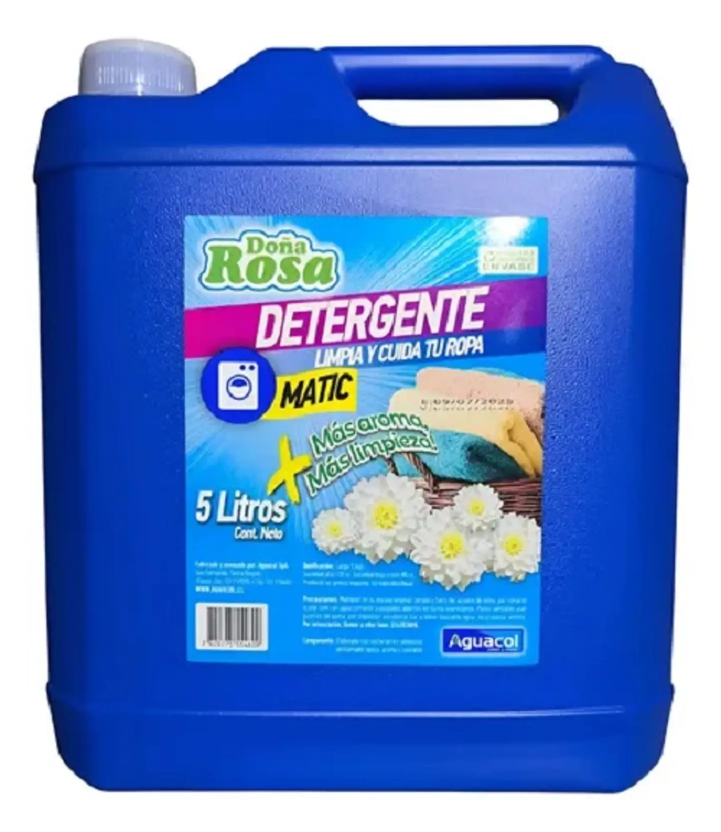 DETERGENTE LIQUIDO AGUACOL CON 5L 1