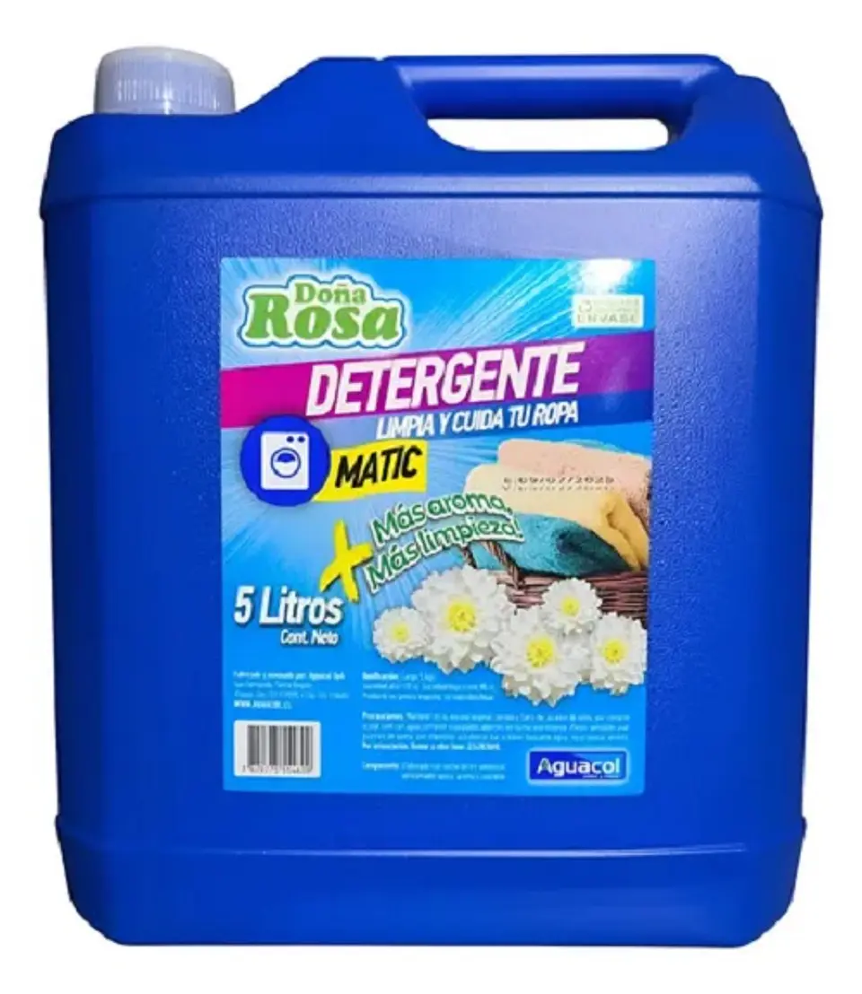 DETERGENTE LIQUIDO AGUACOL CON 5L 1