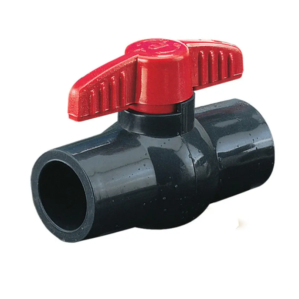 LLAVE PASO PVC COMPACTA CE 3/4 C/C 1