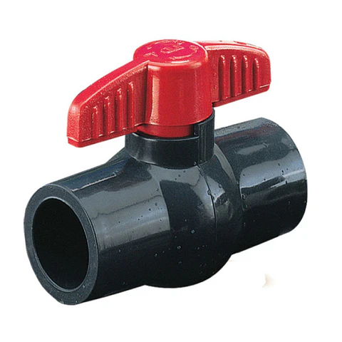 LLAVE PASO PVC COMPACTA CE 50mm 1.1/2"