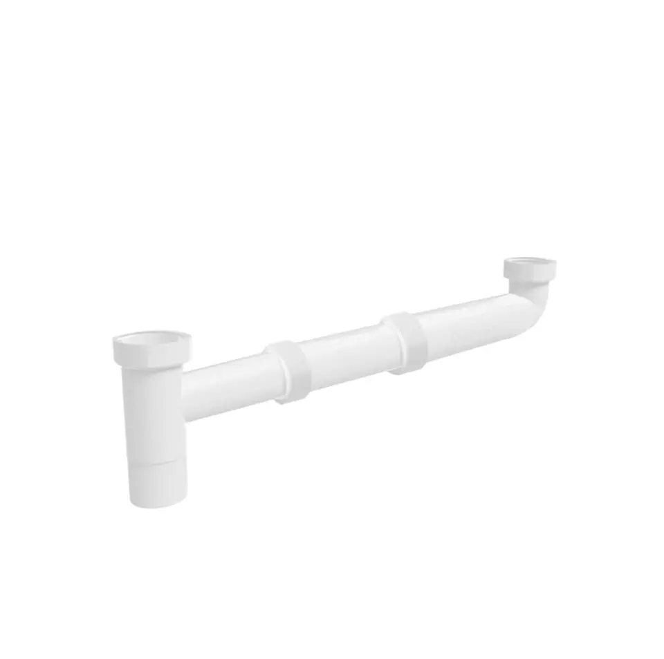 CONEXION LAVAPLATO 2 TAZAS SIN SIFON 1 1/2 1