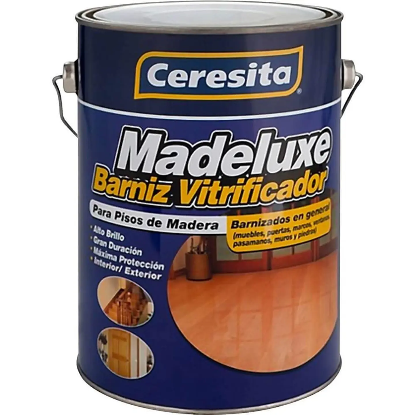 BARNIZ VITRIFICADO MADELUXE CERESITA GALON 1