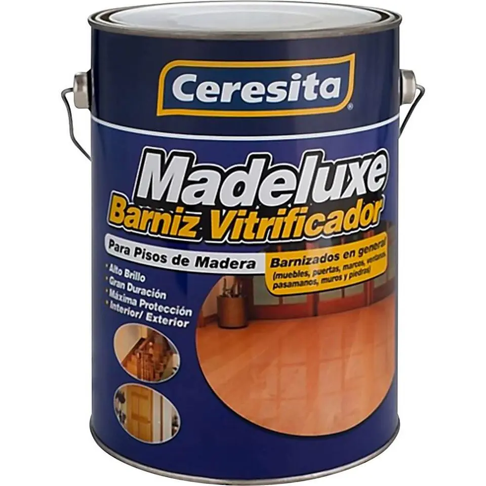 BARNIZ VITRIFICADO MADELUXE CERESITA GALON 1