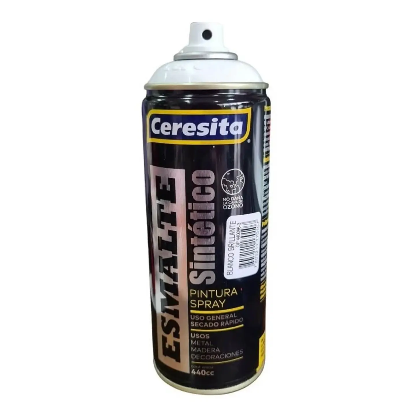 ESMALTE SPRAY CERESITA BLANCO BRILLANTE 1