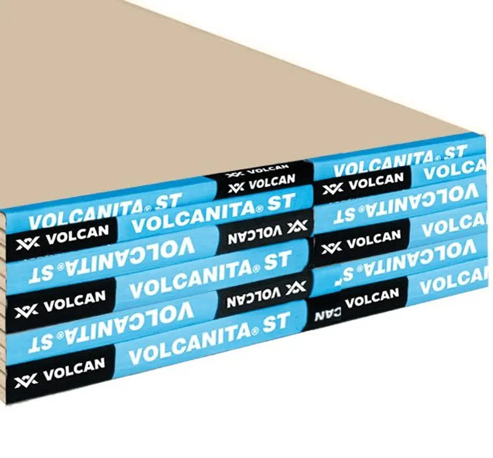 PLANCHA YESO CARTON VOLCANITA 1.20X2.40M 10MM 1