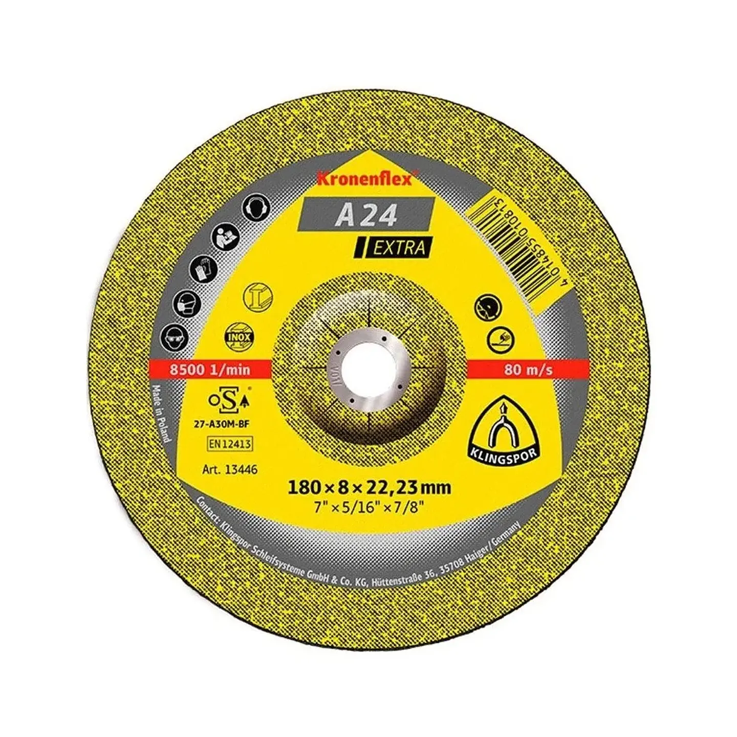 DISCO DESBASTE KLINGSPOR 4 1/2 1
