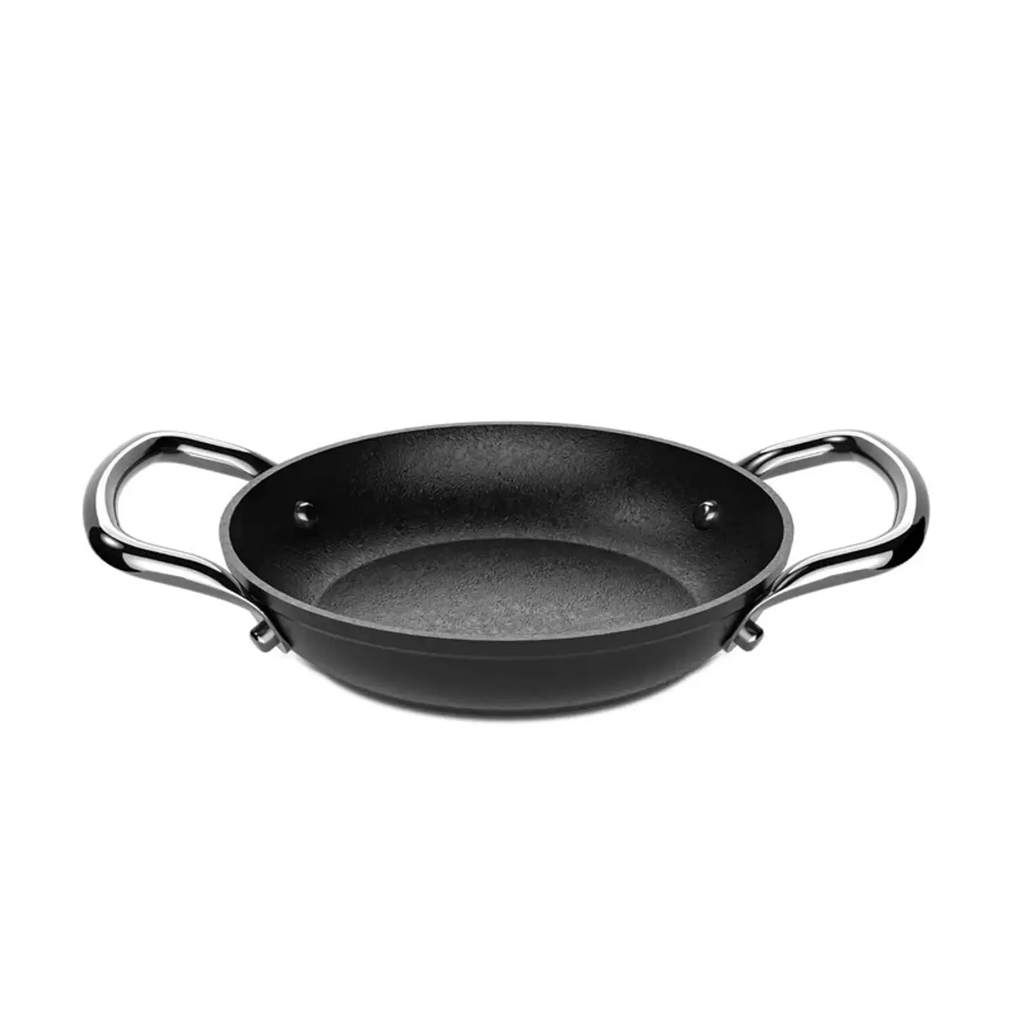 PAILA DE HUEVO 16CM ALUMINIO LIJADO 1