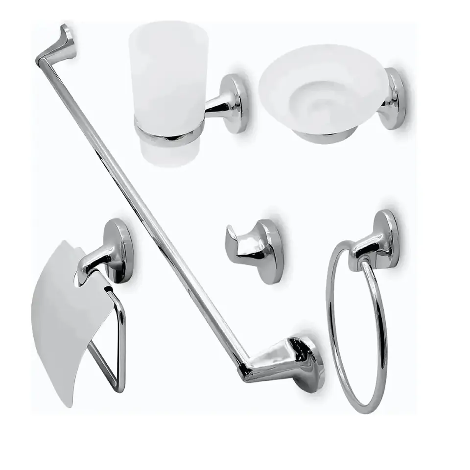 KIT DE ACCESORIOS PARA BAÑO 6 PIEZAS TAUMM 1