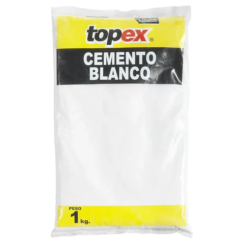 CEMENTO BLANCO BOLSA 1KG