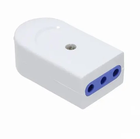 ENCHUFE HEMBRA LEXO 10A 2P+T BLANCO