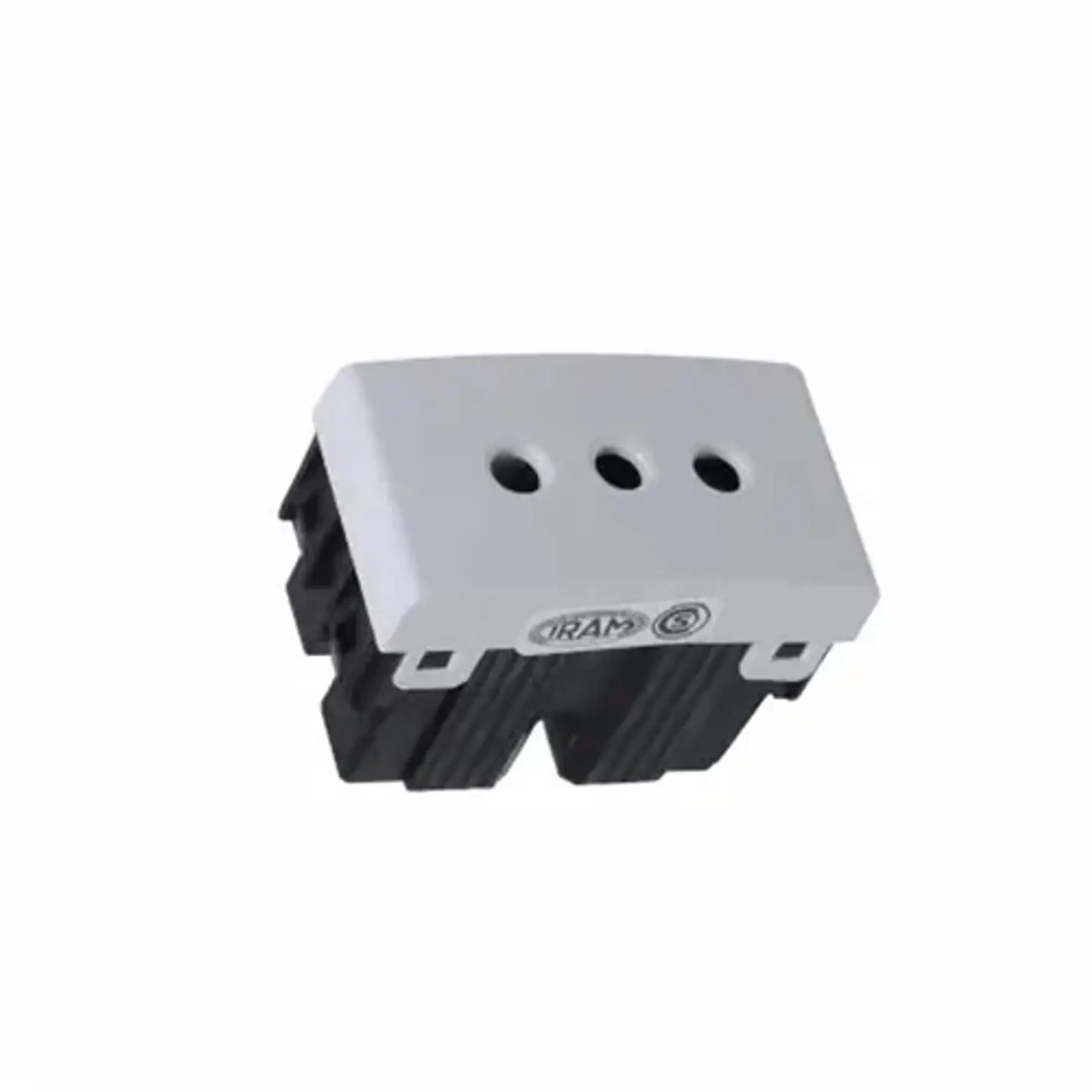 MODULO KALOP 10A 2B+T 250V BLANCO 1