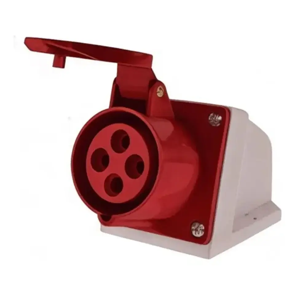 ENCHUFE HEMBRA TIPO INDUSTRIAL SOBREPUESTO 16A 3P+T 1