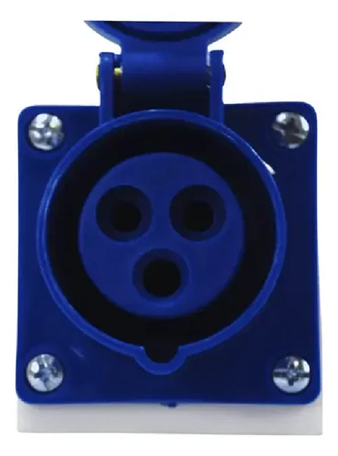 ENCHUFE HEMBRA TIPO INDUSTRIAL SOBREPUESTO 16A 2P+T