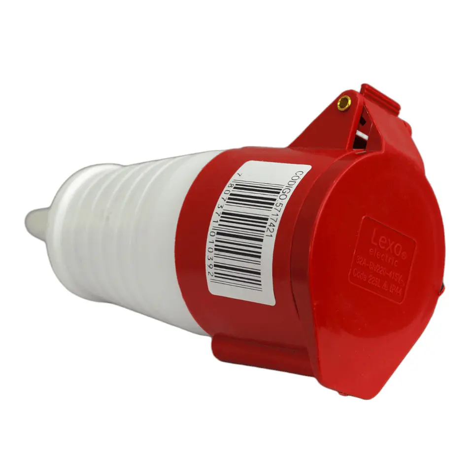ENCHUFE HEMBRA TIPO INDUSTRIAL VOLANTE 32A 3P+T 1