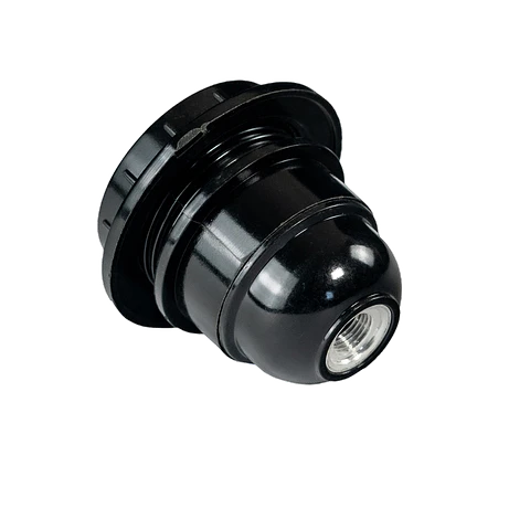 PORTALAMPARA CON ANILLO NEGRO