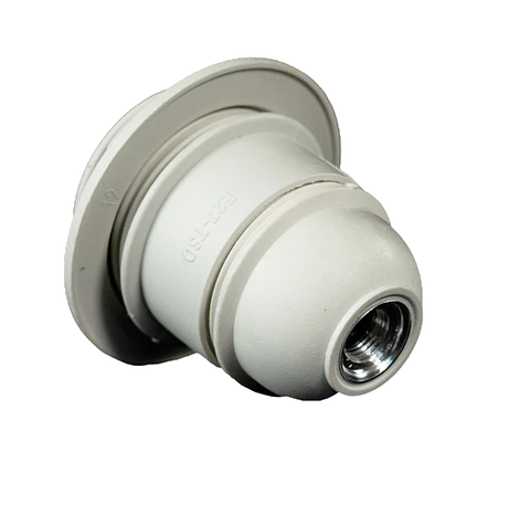 PORTALAMPARA CON ANILLO BLANCO