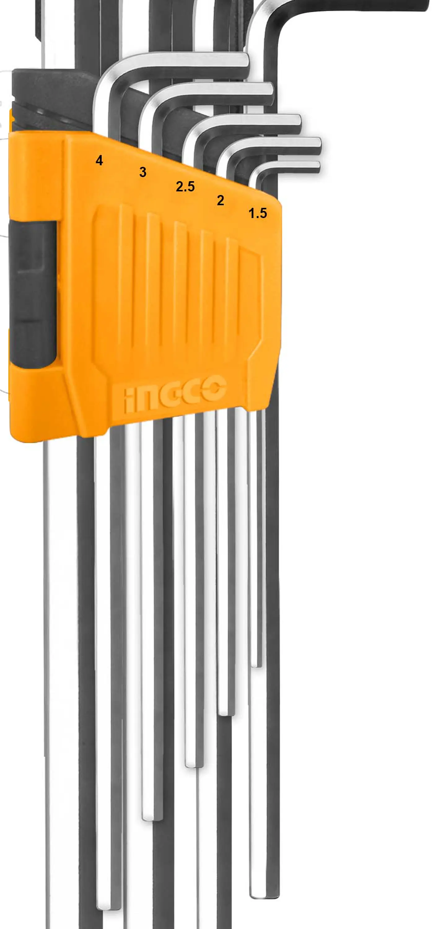 JUEGO LLAVE ALLEN INGCO 9 PIEZAS 1.5 10MM 1
