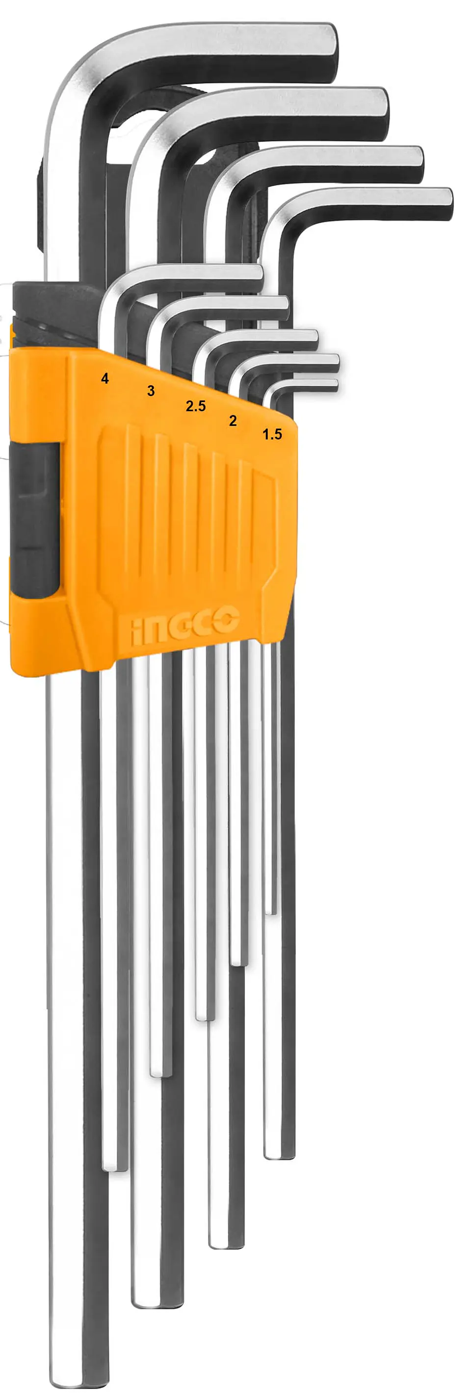 JUEGO LLAVE ALLEN INGCO 9 PIEZAS 1.5 10MM 1