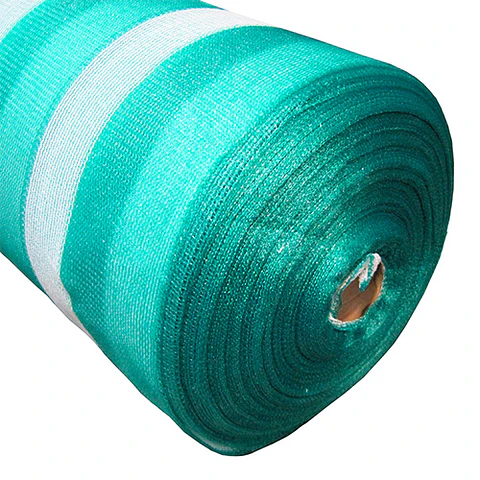 MALLA SOMBRA 80% 4.2M VERDE BLANCA