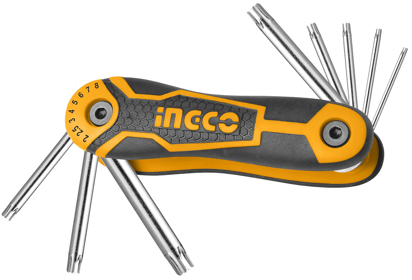JUEGO LLAVE TORX INGCO 8 PIEZAS 1