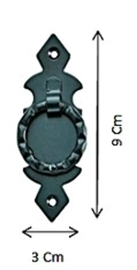 TIRADOR ANILLA REFERENCIA 28VA 90 X 30 NEGRO