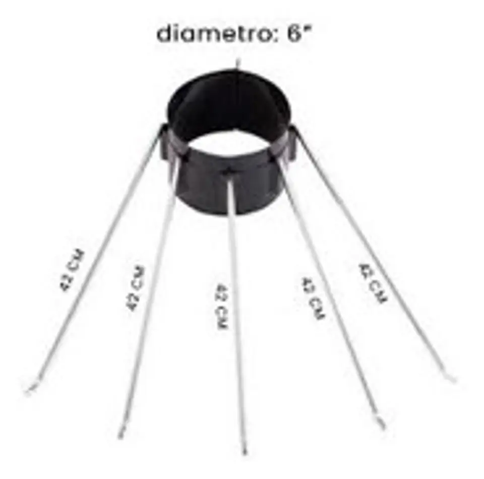 SECADOR PARA CALEFACTOR 6 PULGADAS LIOI 1