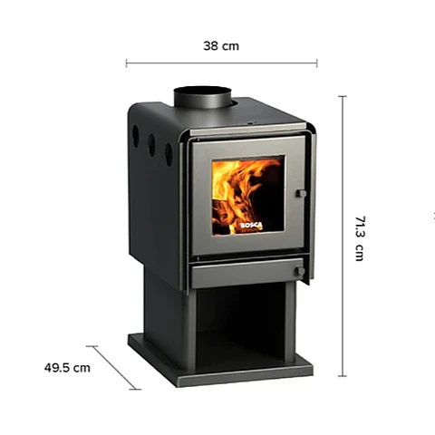 CALEFACTOR BOSCA A LEÑA LIMIT 350 CERTIFICADO