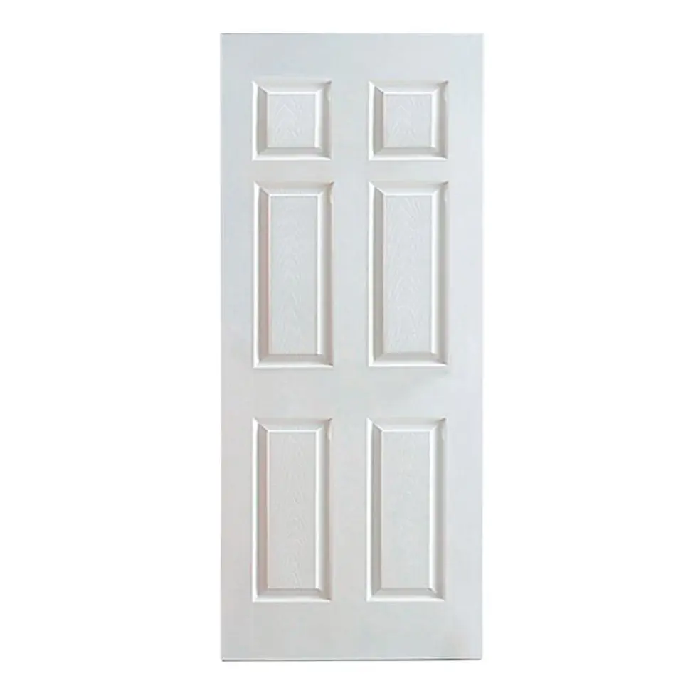 PUERTA PINO BATIENTE 6 PANELES 75 X 200 1