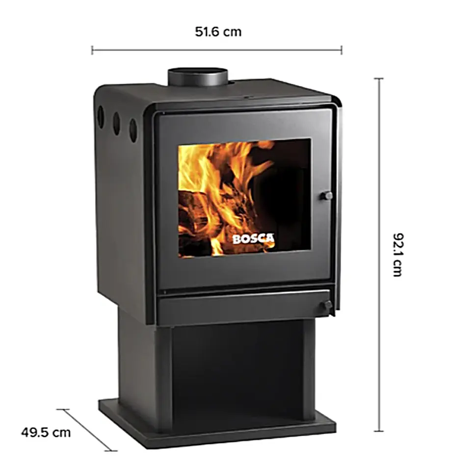 CALEFACTOR BOSCA A LEÑA LIMIT 480 CERTIFICADA 1