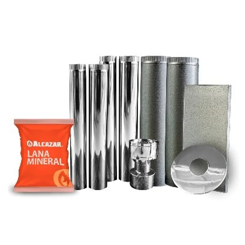 KIT INSTALACION INOXIDABLE 5 ALCAZAR 1