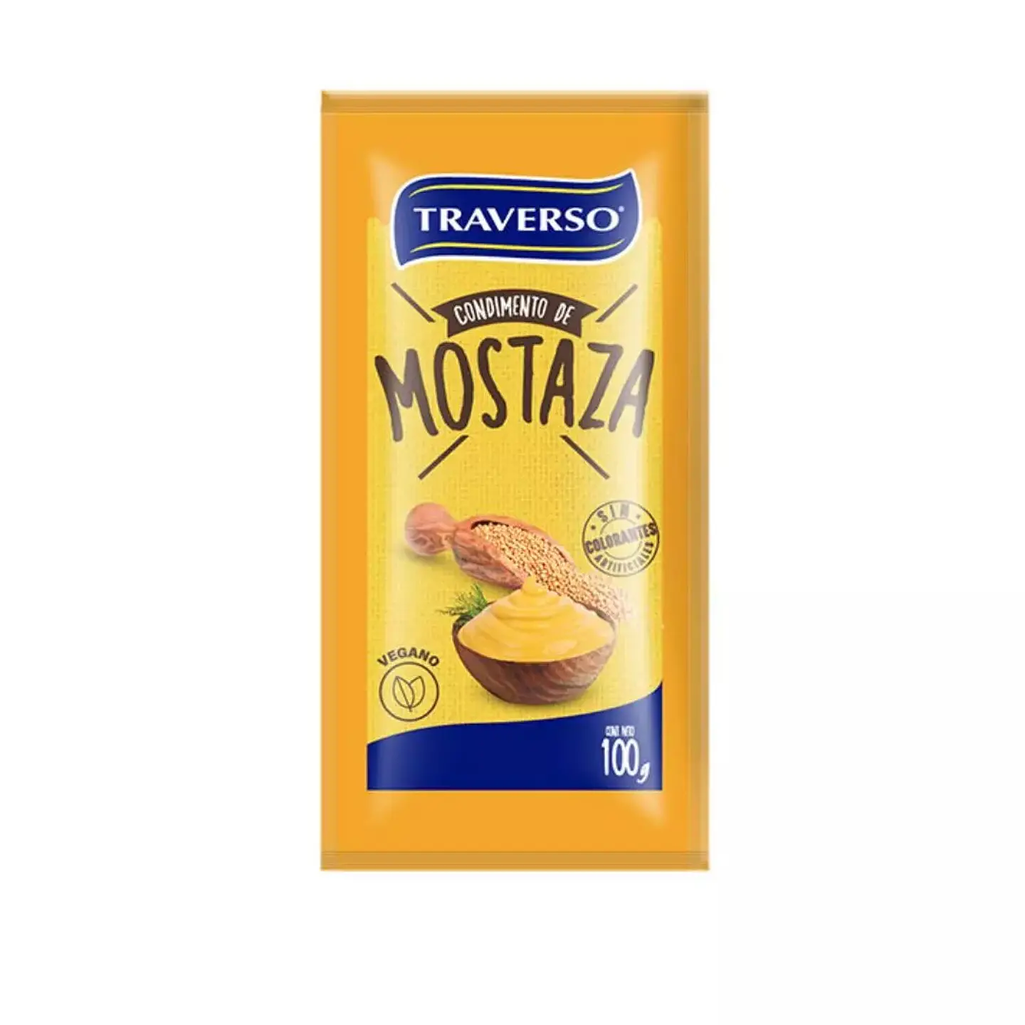 MOSTAZA TRAVERSO 100GR BOLSA 1