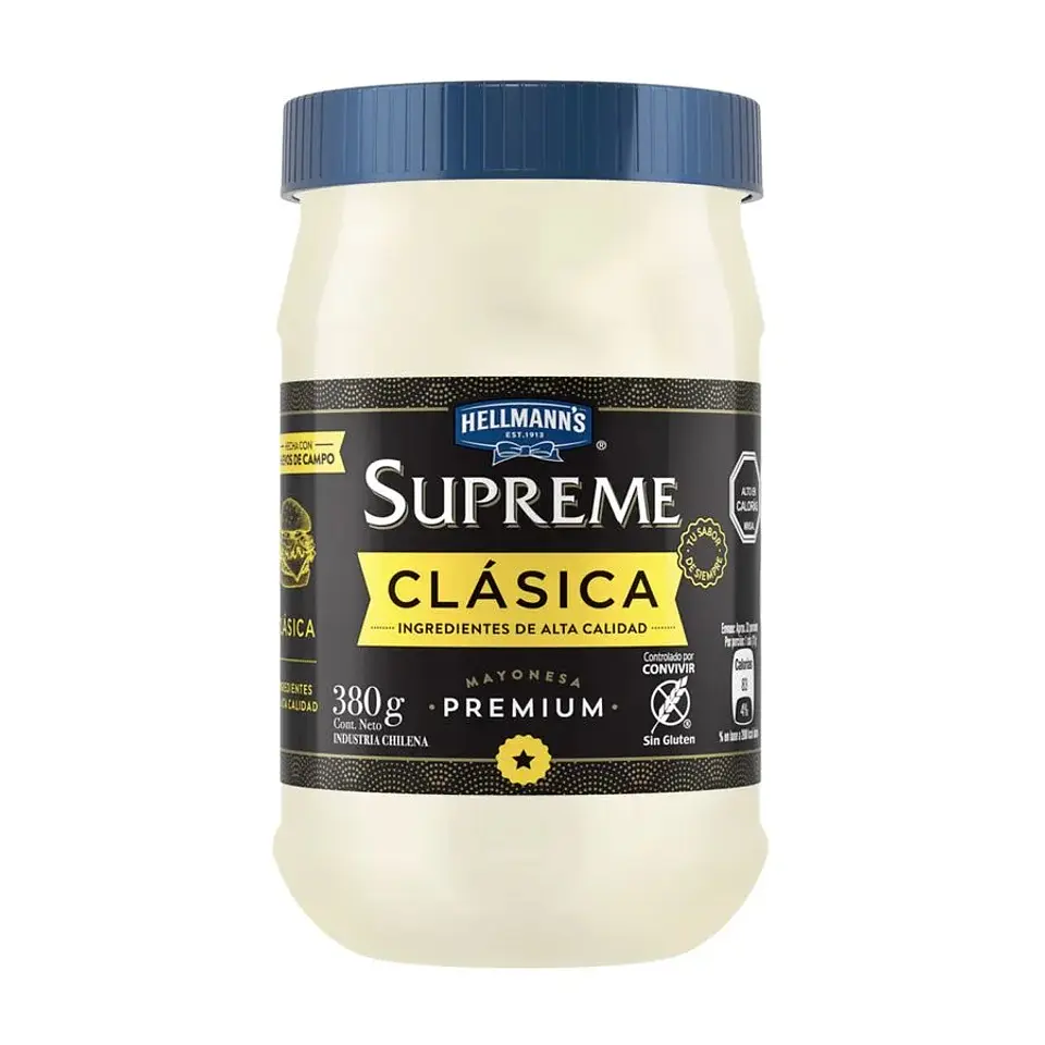 MAYONESA HELLMANN'S SUPREME CLASICA 380GR 1