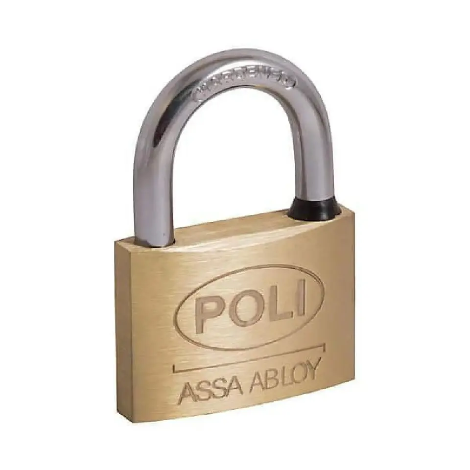 CANDADO POLI BRONCE 60MM 1