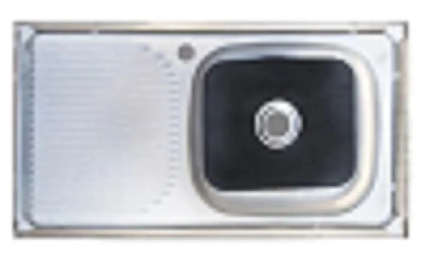 CUBIERTA LAVAPLATO CONDOR 80X50 IZQ AC INOX 1