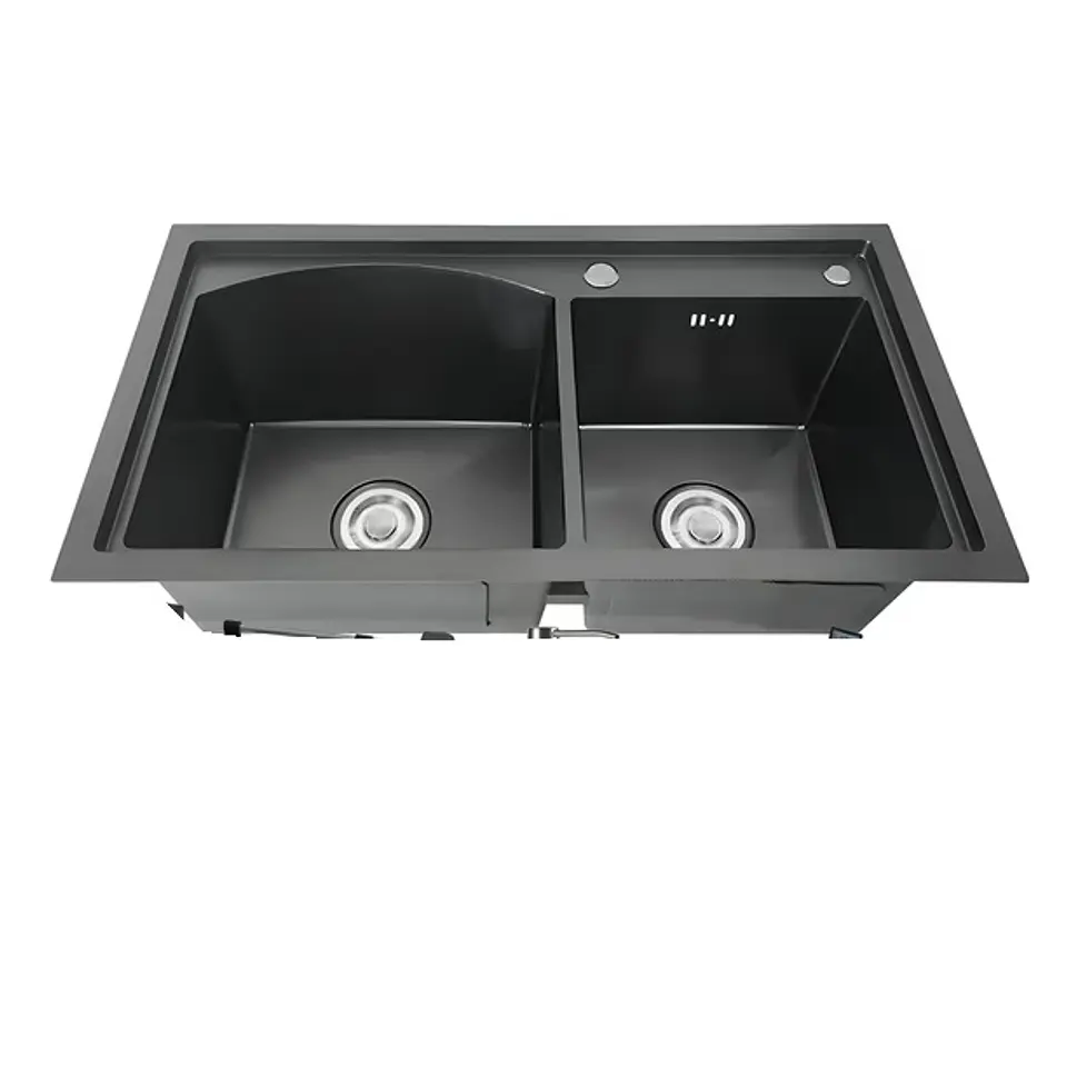 CUBIERTA LAVAPLATO EMPOTRABLE 78X43 BLACK TU CASA 1