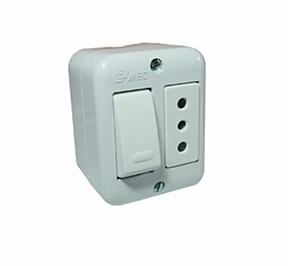 INTERRUPTOR GEN MEC S/P 9/12 ENCHUFE 10 16A 1