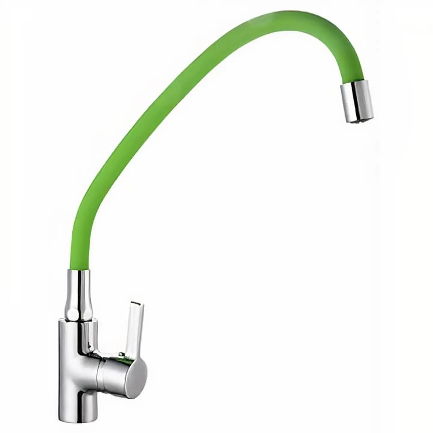 MONOMANDO LAVAPLATO CUELLO FLEXIBLE VERDE 1