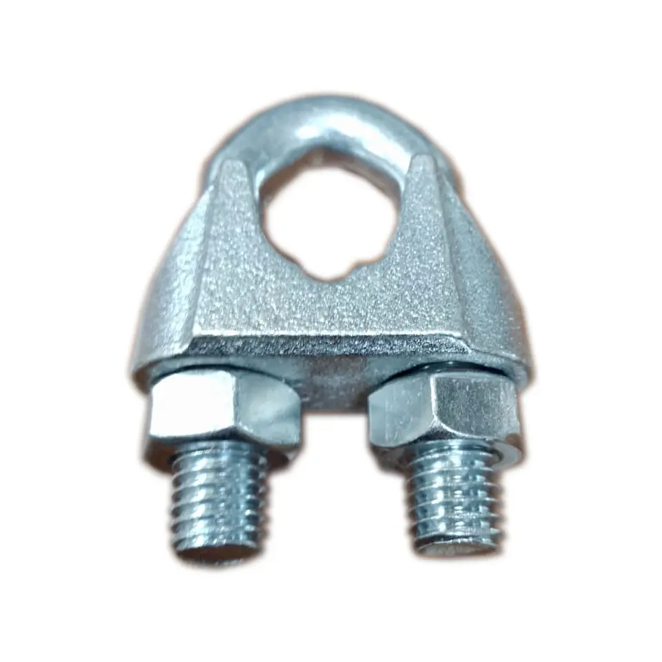 ABRAZADERA CABLE ACERO E 3/8 1