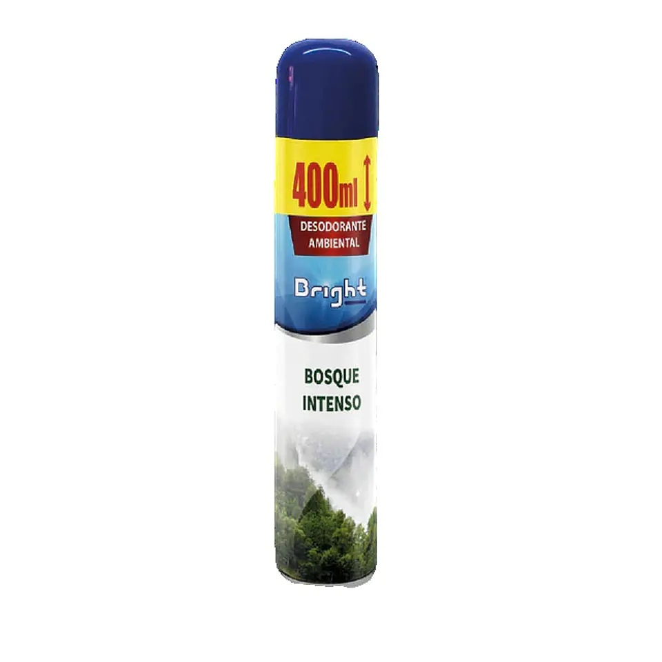 DESODORANTE AMBIENTAL BRIGHT 400ML BOSQUE INTENSO 1