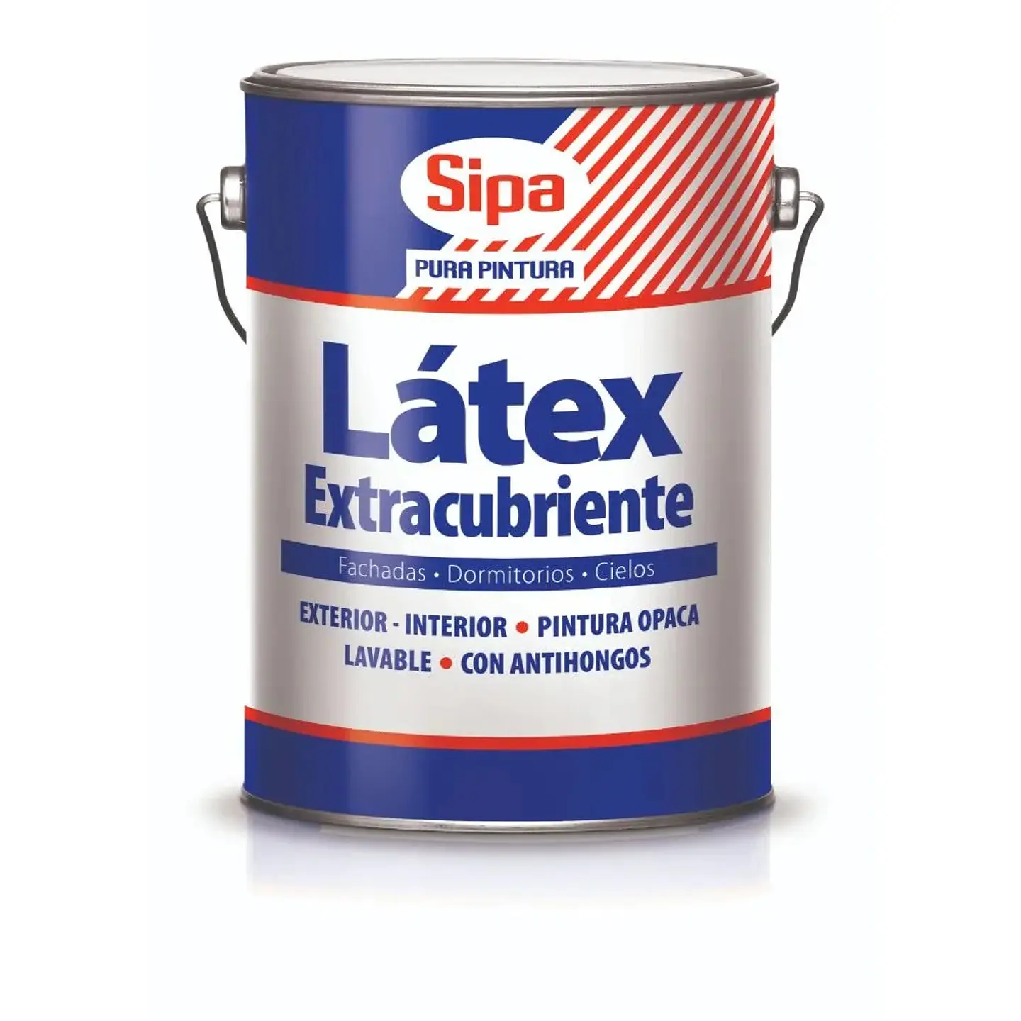 LATEX EXTRA CUBRIENTE SIPA TINETA 4 GALON BLANCO 1