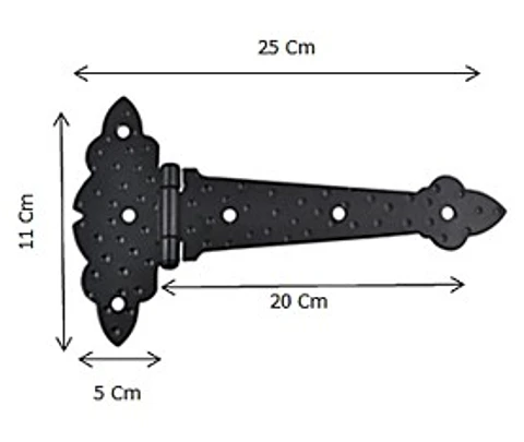 BISAGRA REFERENCIA 50 NEGRO