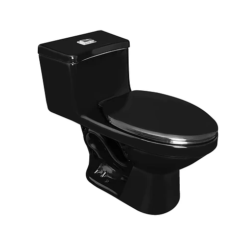 WC ONE PIECE SQUARE NEGRO 30CM FANALOZA