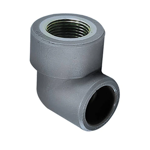 CODO PPR CON ROSCA METAL SO-HI 25MM 1/2 GRIS