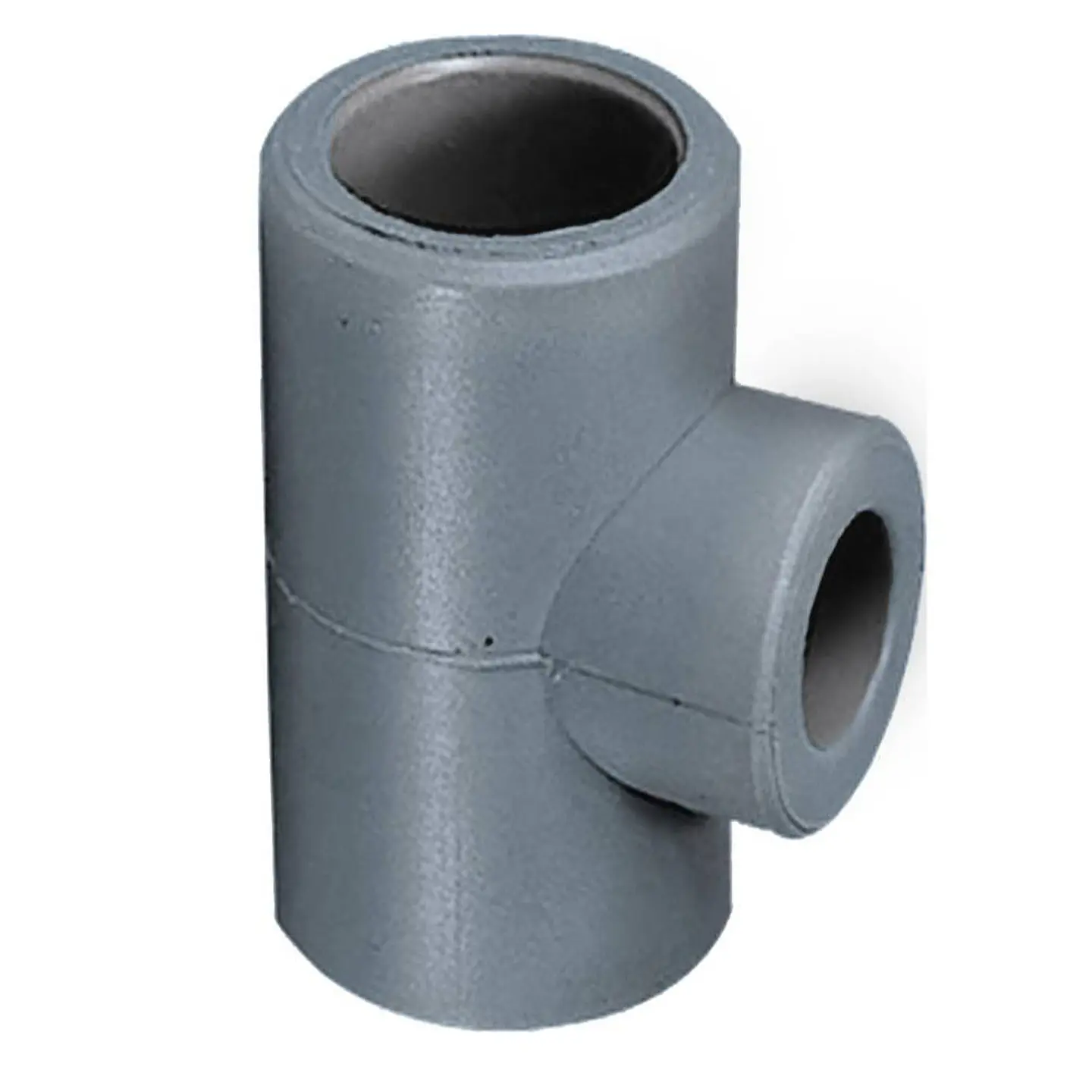 TEE PPR REDUCCION SO-SO-SO 25 20 20MM GRIS 1