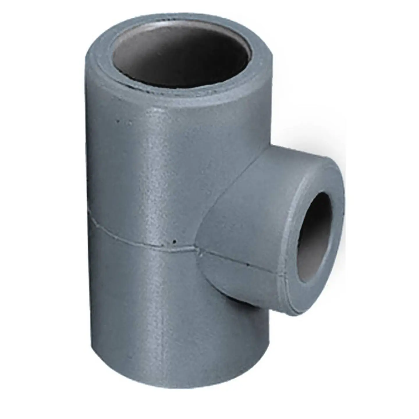 TEE PPR REDUCCION SO-SO-SO 25 25 20MM GRIS 1