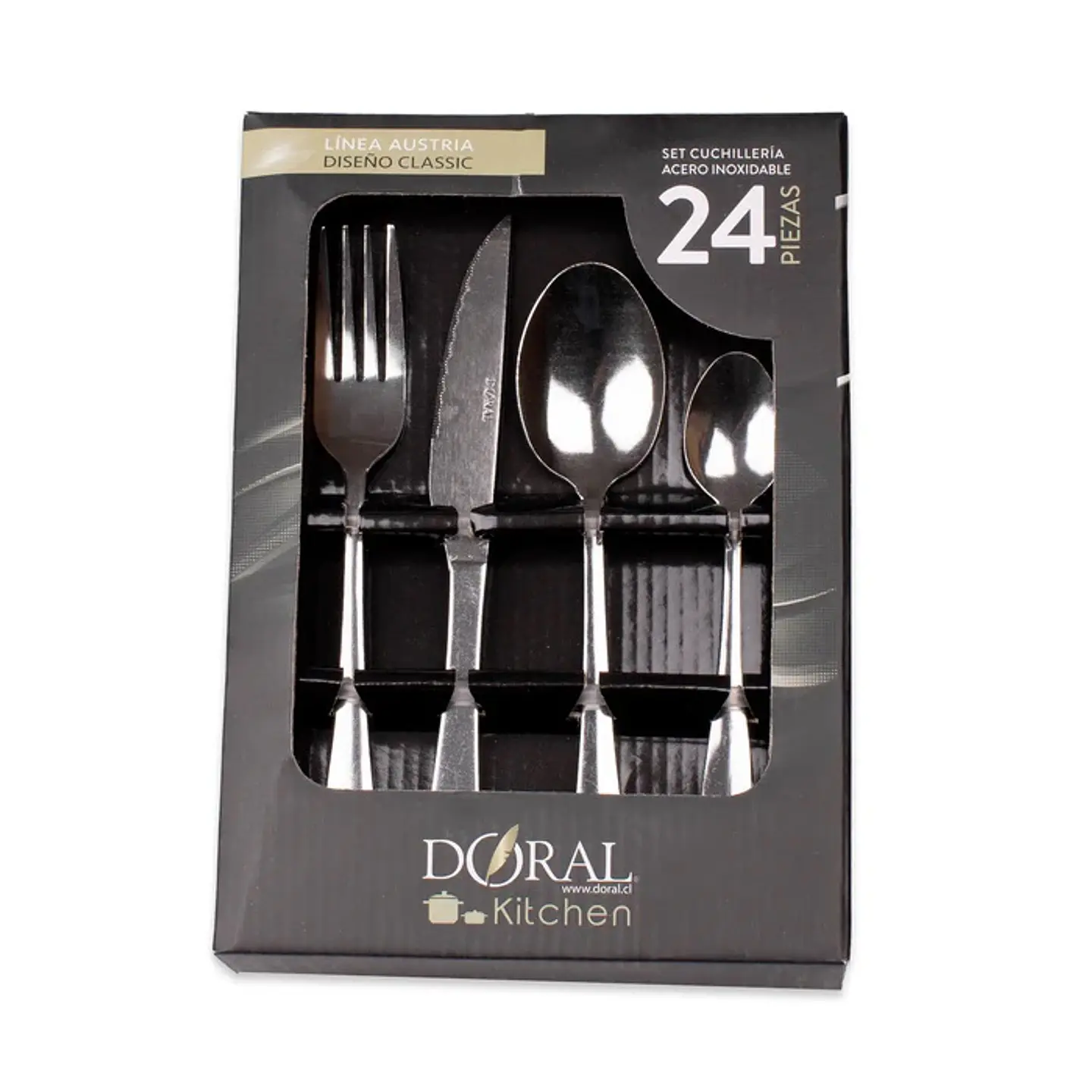 JUEGO CUCHILLO 24 PIEZAS 1.5MM AUSTRIA DORAL 1