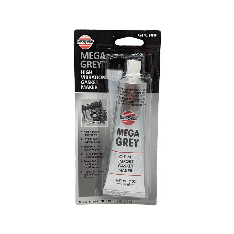 SILICONA ALTAS TEMPERATURAS GREY 85GR VERSACHEM 1